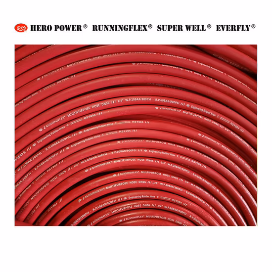 Heat Resistant Twin Welding Rubber Hose for Gas/LPG/Air Delivery with ISO3821 Standards