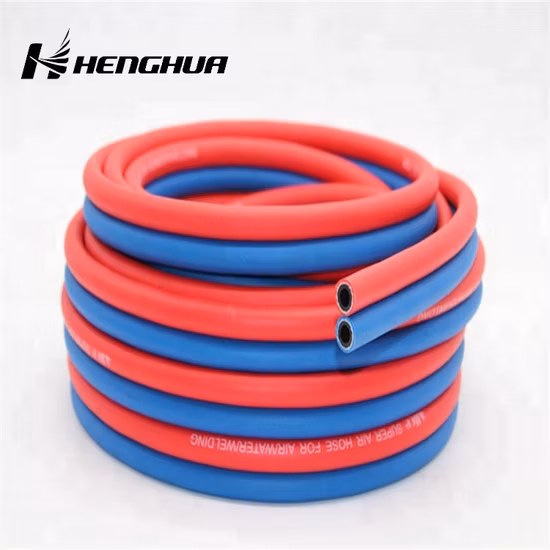 Low Price Flexible PVC Blue High Pressure Oxygen Hose with Connectors