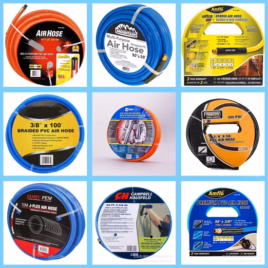 Low Price Flexible PVC Blue High Pressure Oxygen Hose with Connectors