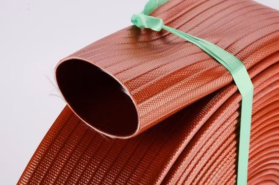 Durable High Pressure 1.5/2/2.5/3/4inch PVC/TPU/Rubber Resistant Flexible Water Layflat Canvas Lining Fire Hydrant Cabinet Fighting Hose