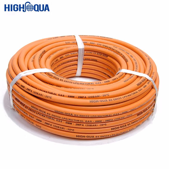 En559 Standard Smooth Surface Rubber Gas Hose LPG Hose
