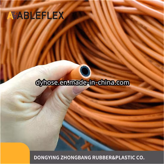 China Factory High Pressure Top Quality Flexible Natural Gas Hose Flexible Gas Hose Rubber LPG Gas Hose for Cooker Oven