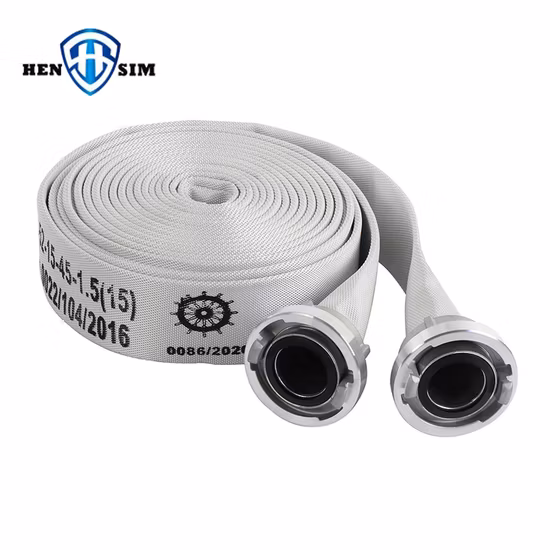 PVC Lining Layflat Irrigation Fire Hose (UL/EN14540/CNBOP/MED)